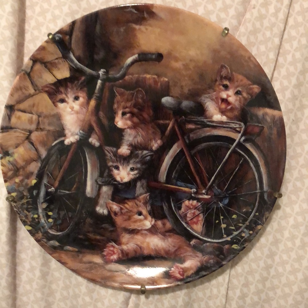 Vintage cat art